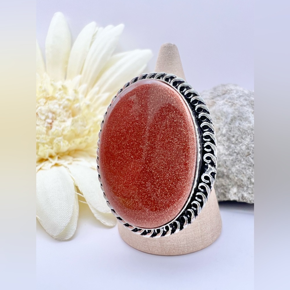 GOLDSTONE RING - Picture 4 of 9